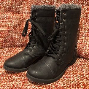 Black Leather Boots!